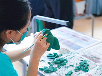 圣寵寵物美容學(xué)校模型操作
