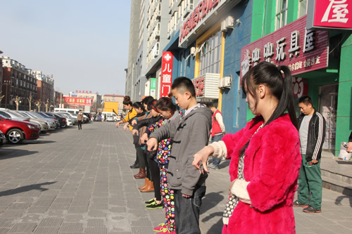 圣寵學(xué)員晨會(huì)